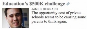 500k education challenge